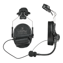 Наушники противошумные активные АШП-01К Прибой Пром с креплением на каску