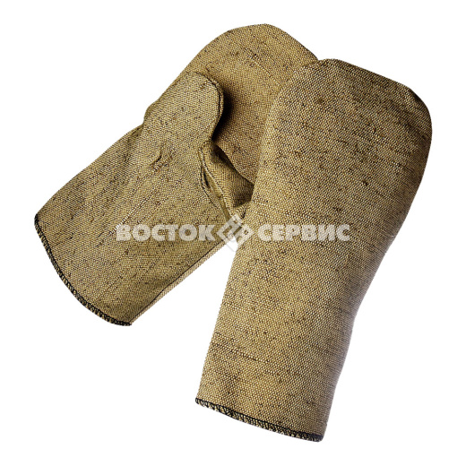 Рукавицы с двойным налодонником брезентовые  G12 