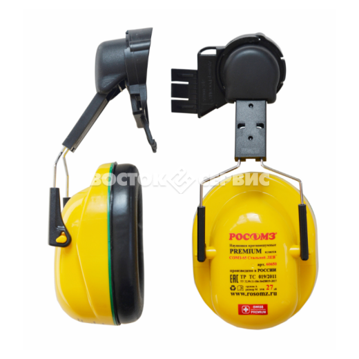 Наушники противошумные на каску 60650 СОМЗ-65 Стальной Лев